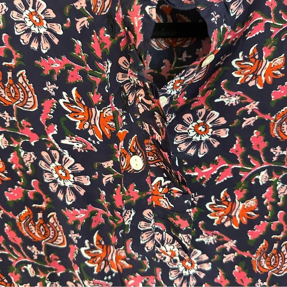 Rungolee Women’s Jacqueline 100% Silk Dress in Autumn Soraya Floral Sz S GUC - Picture 6 of 10